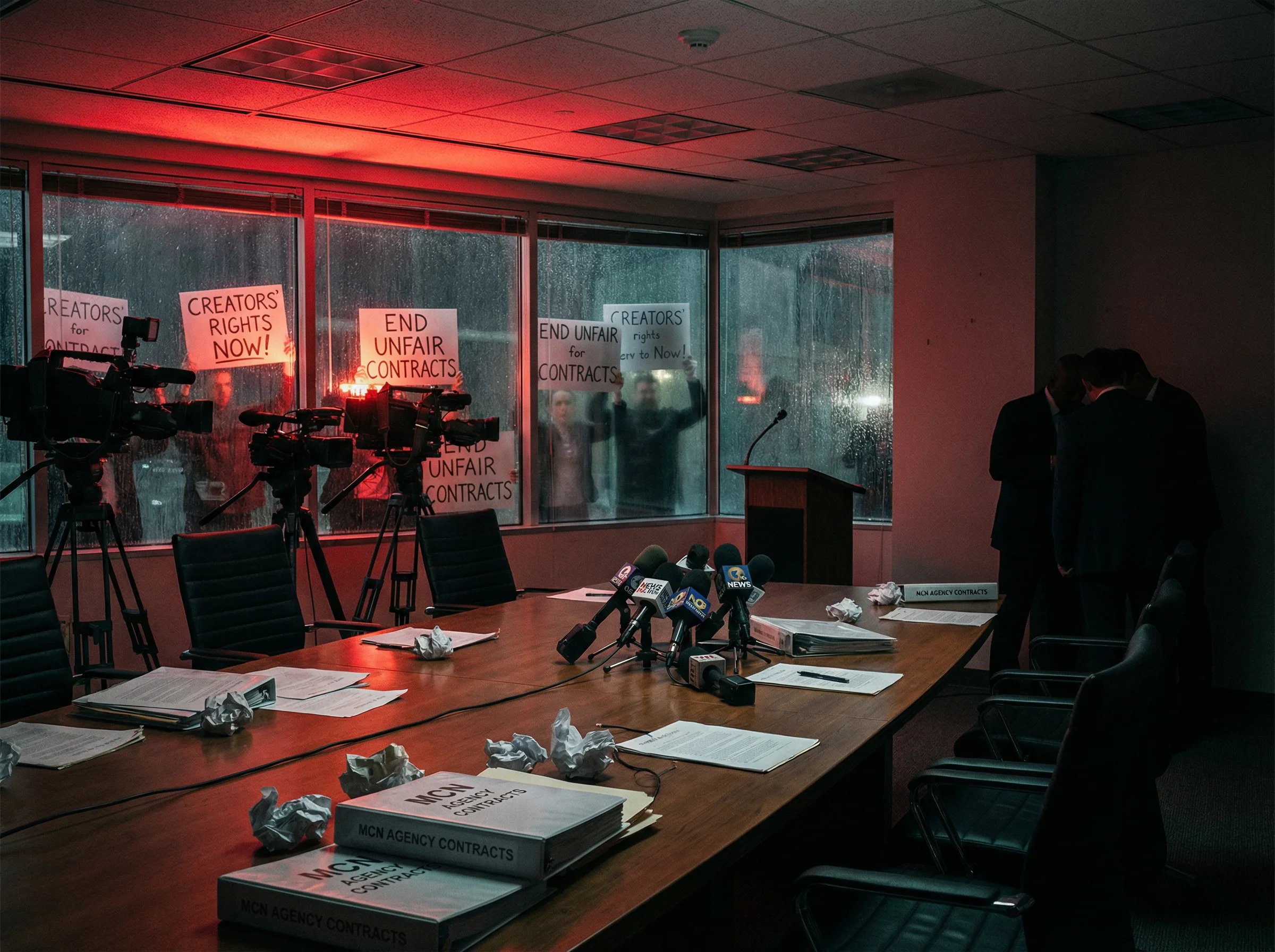 黑料 - 某MCN机构旗下主播集体维权